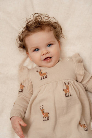 Little Dutch Sukienka z długim rękawem Christmas 86 CL29323722