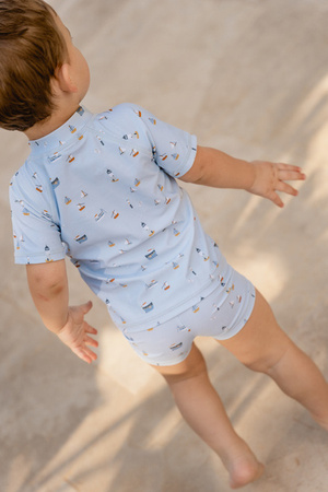 Little Dutch Koszulka do kąpieli 74/80 Sailors Bay Blue CL21881640