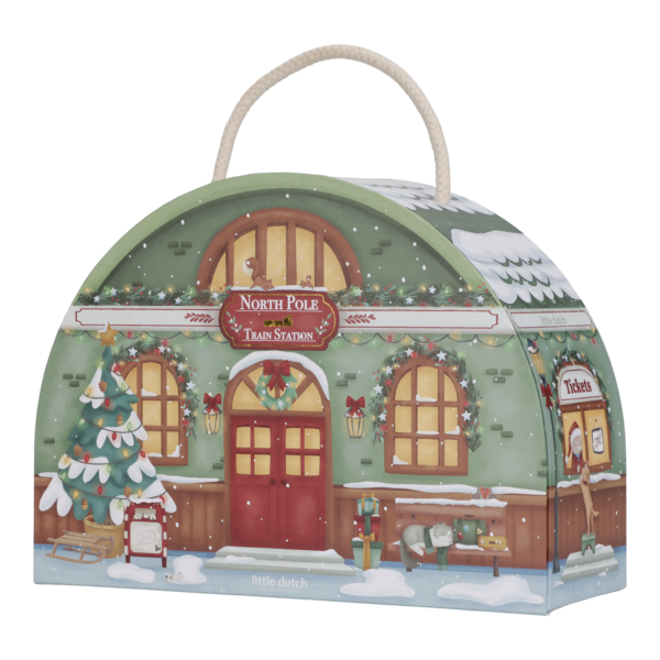 Little Dutch Kalendarz adwentowy w walizeczce FSC X-MAS