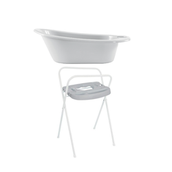 Zestaw bébé-jou Wanienka Szara 4256051 + stojak 103 cm