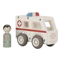Little Dutch Zestaw aut Karetka, Policja, Wóz strażacki LD4388