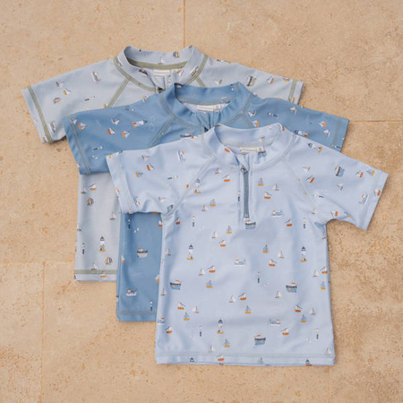 Little Dutch Koszulka do kąpieli 74/80 Sailors Bay Olive CL21881611