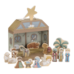 Little Dutch Duża kuchnia pastelowa FSC LD7088