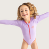 The Swim Essentials Strój kąpielowy jednoczęściowy Purple Red 134/140 2023SE1179