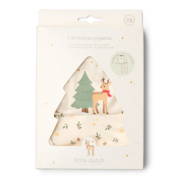 Little Dutch Piżamka dwuczęściowa Little Christmas - 98/104