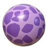 The Swim Essentials Duża piłka Purple Giraffe  2023SE1366