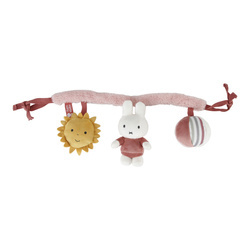 Tiamo Miffy Zawieszka sensoryczna do wózka/fotelika Fluffy Pink NIJN933