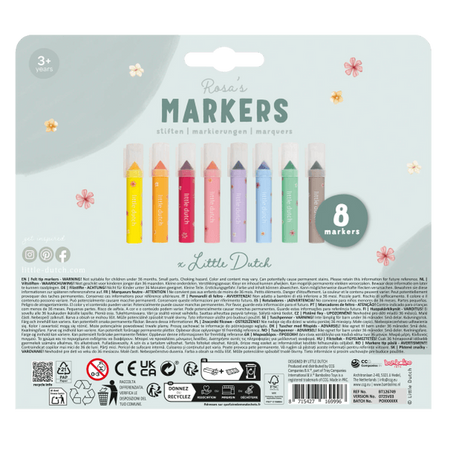 Little Dutch Kredki woskowe Fairy Garden