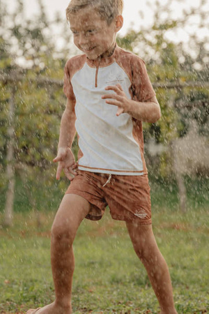 Little Dutch Koszulka do kąpieli Vintage Sunny Stripes - 74/80 CL12403502