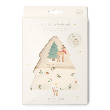 Little Dutch Body z długim rękawem - My first Christmas 62/68 CL04193322