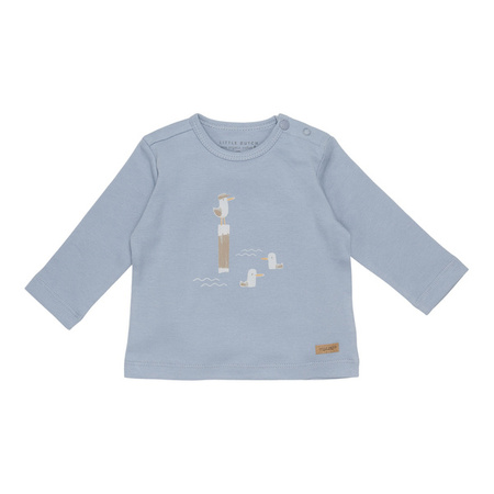 Little Dutch T-shirt z długim rękawem Seagulls 62cm CL21021640