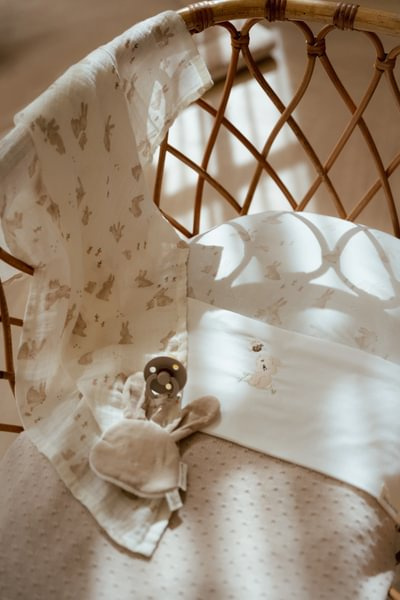 Little Dutch Ocieplany kocyk 100 x 70cm Pure Soft Beige