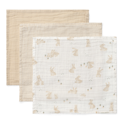 Little Dutch Chusteczki muślinowe 25x25 cm Blueberry Leaves & Sage