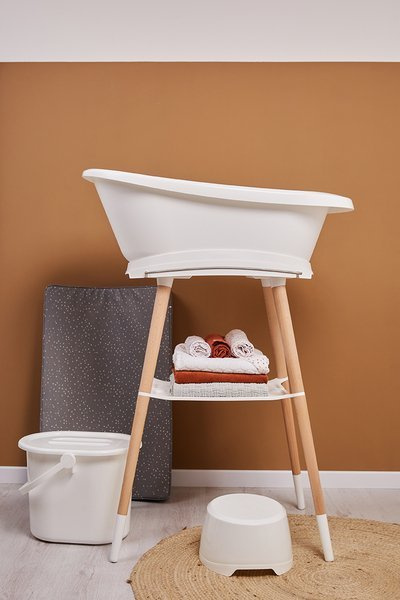 bébé-jou Wanienka Sense Edition z czujnikami temperatury White 420201