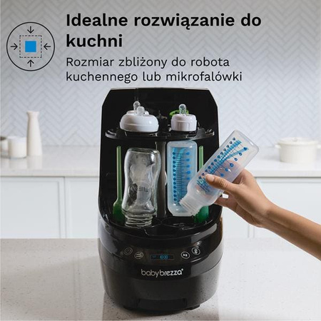 Baby Brezza Пляшкомийник Pro Black 