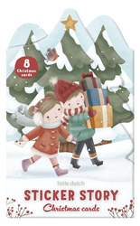 Little Dutch Świąteczna opowieść - naklejki z planszami Lekko pogięty produkt