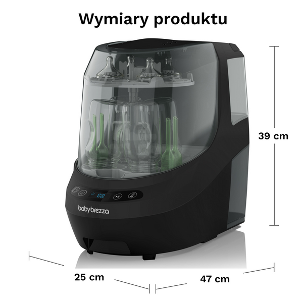 Baby Brezza Bottle Washer Pro All Black
