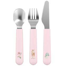 Mepal & Little Dutch Zestaw sztućców dziecięcych 3 szt. Fairy Garden