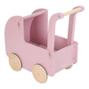 Little Dutch Drewniany wózek dla lalek z pościelą FSC LD7096