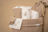 Little Dutch Bawełniany ręcznik Pure Beige - 75 x 75 cm TE50623021