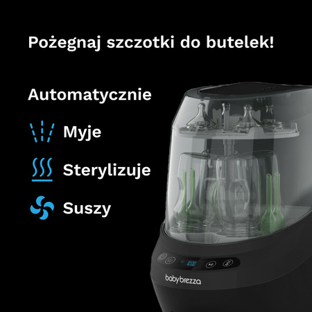 Baby Brezza Пляшкомийник Pro Black 