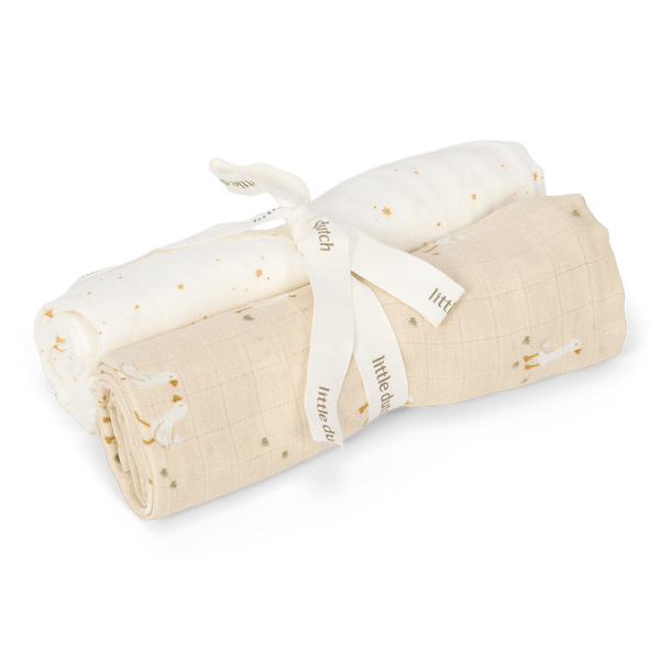 Little Dutch Otulacze muślinowe 70 x 70 cm (2 szt.) Little Goose