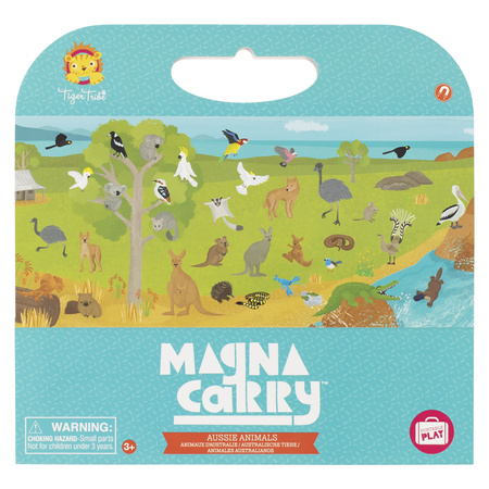 Tiger Tribe Przenośne Magnesy - Australijskie Zwierzęta