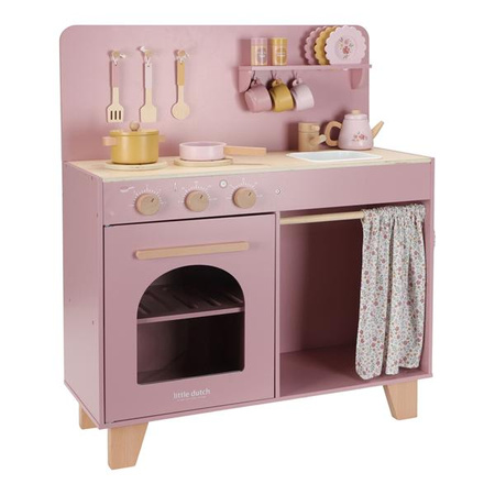 Little Dutch Duża kuchnia pastelowa FSC LD7088