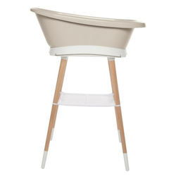 Zestaw bébé-jou Wanienka Sense Edition z czujnikiem temperatury Taupe 420205 + stojak