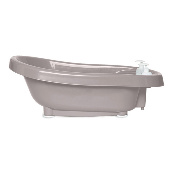 Zestaw bébé-jou Wanienka Thermo Chalk Brown + stojak 98 cm