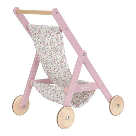Little Dutch Wózek drewniany dla lalek FSC LD7064