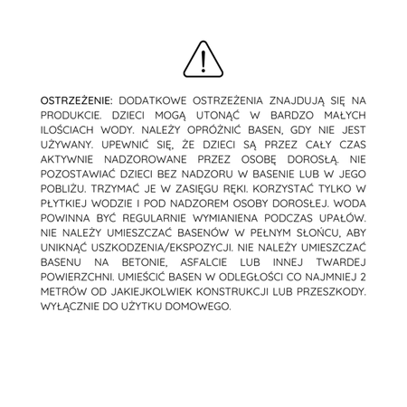 The Swim Essentials Basen kąpielowy 100 cm Old Pink Leopard 2022SE307