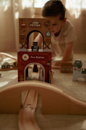 Little Dutch Zestaw aut Karetka, Policja, Wóz strażacki LD4388