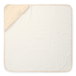 Little Dutch Bawełniany ręcznik z kapturem 75x75 cm Forest Wonders