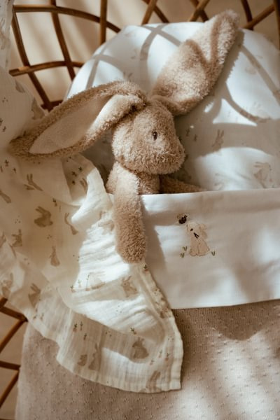 Little Dutch Ocieplany kocyk 100 x 70cm Pure Soft Beige