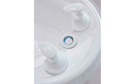 Zestaw bébé-jou Wanienka Thermo Biała 426001 + stojak 103 cm