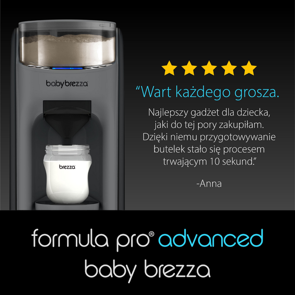 Ekspres do mleka Baby Brezza Formula Pro Advanced Charcoal