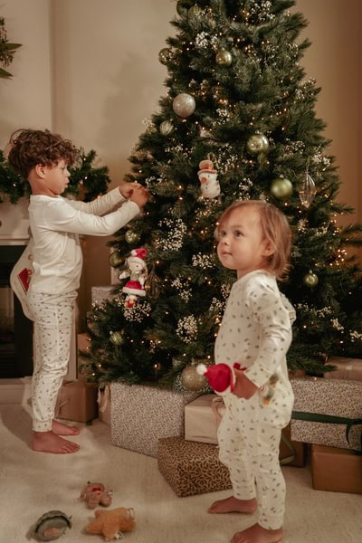 Little Dutch Piżamka dwuczęściowa Little Christmas - 98/104