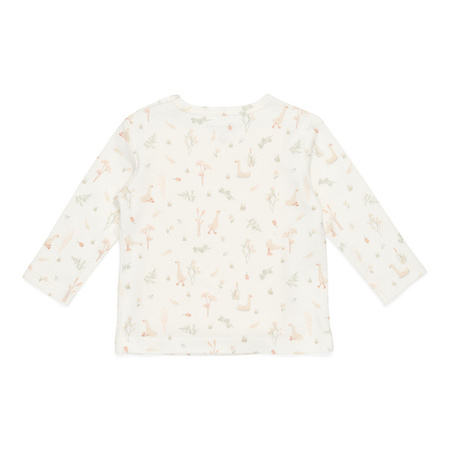 Little Duch T-shirt z długim rękawem Natural Little Goose Gąski 62cm CL20621200