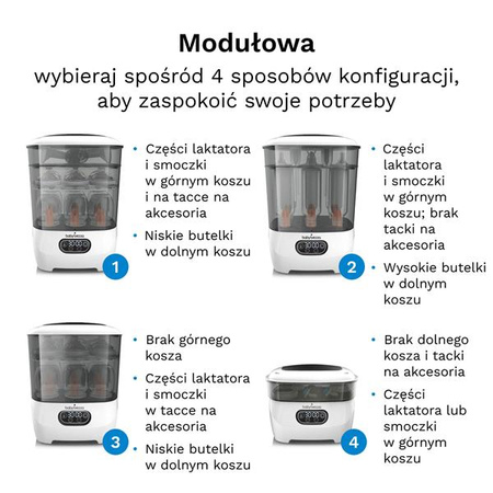 Baby Brezza Sterilizer Dryer Advanced - sterylizator i suszarka do butelek