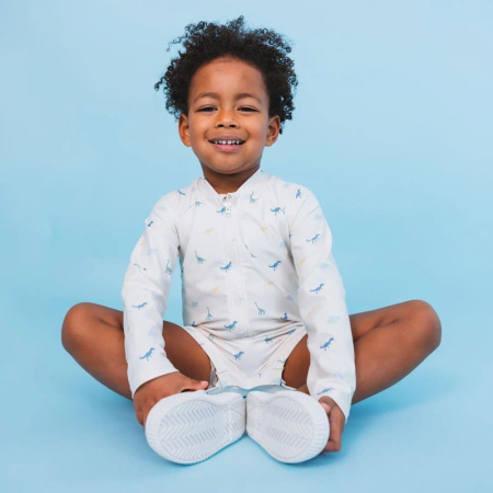 The Swim Essentials Swimsuit Dino Rashguard 98/104