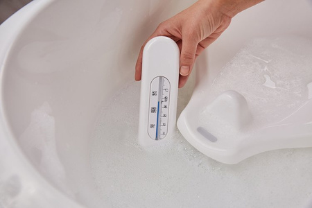 Zestaw bébé-jou Wanienka Sense Biała 420001 + stojak 