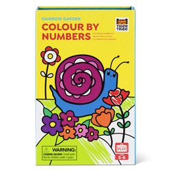 Tiger Tribe Kolorowanie po Numerach – Tęczowy Ogród