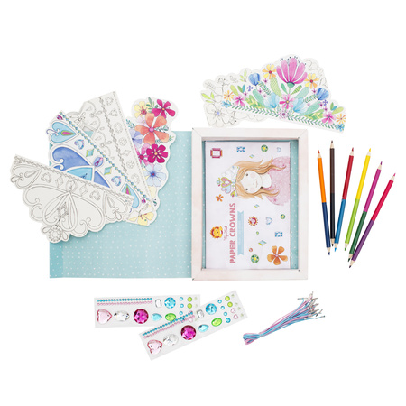 Tiger Tribe Zestaw Kreatywny - Papierowe Korony