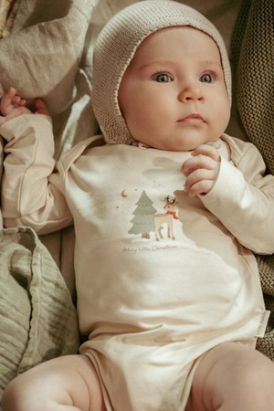 Little Dutch Body z długim rękawem - My first Christmas 62/68 CL04193322