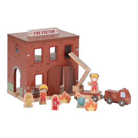 Little Dutch Drewniana remiza strażacka LD4490