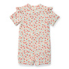 Little Dutch Swimsuit z krótkim rękawem Sunny Flowers - 98/104