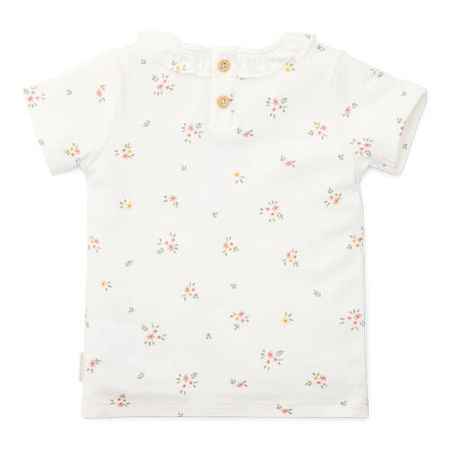Little Dutch T-shirt z krótkim rękawem White Meadows - 74 CL24021102