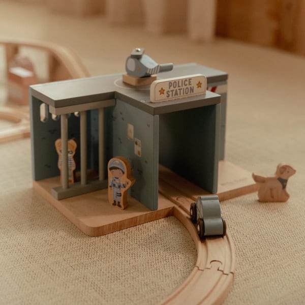 Little Dutch Posterunek policji FSC Uszkodzone opakowanie