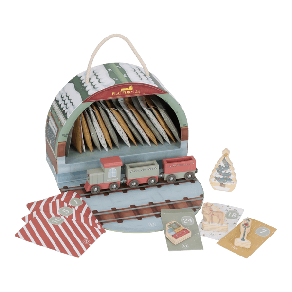 Little Dutch Kalendarz adwentowy w walizeczce FSC X-MAS